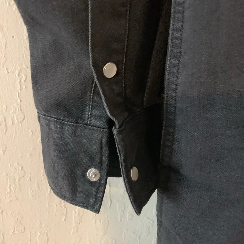 Levi’s lil’ bit country iconic denim western shirt dress - Picture 6 of 8